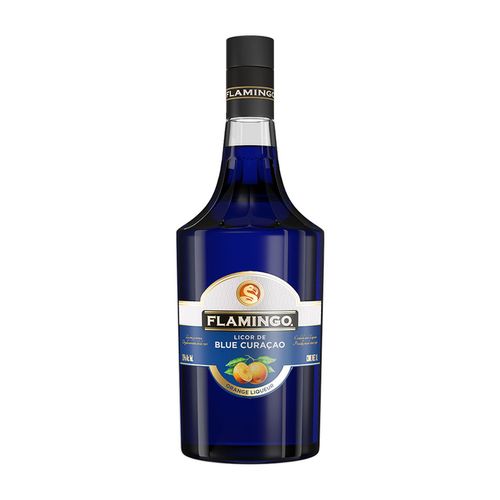 Licor de Blue Curaçao Flamingo 1L.