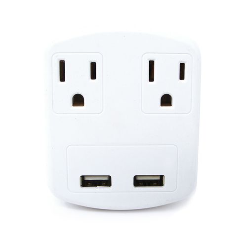 Multicontacto Home Supplies 2 Puertos USB