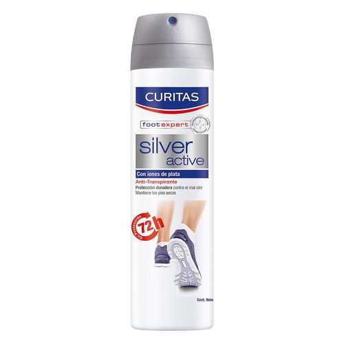 Desodorante para Pies Curitas Silver Active 150 ml