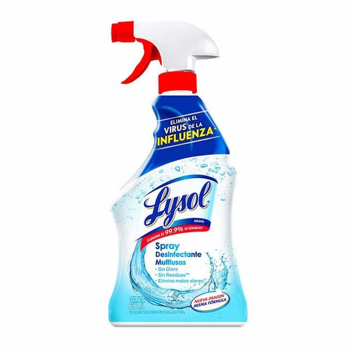 Desinfectante de Superficies en Spray Lysol 650ml