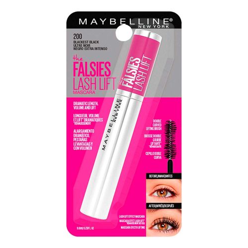 Máscara de Pestañas Maybelline New York The Falsies Lash Lift Black 8.6ml