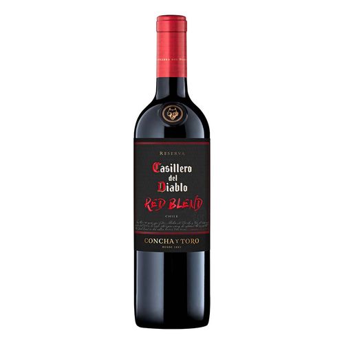 Vino Tinto Chileno Casillero Del Diablo Red Blend 750ml