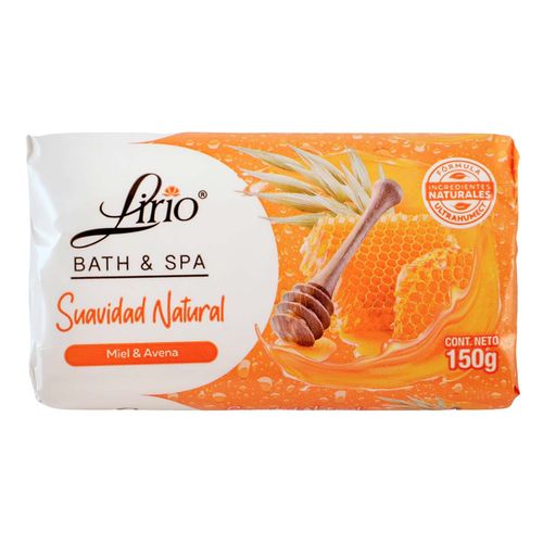 Jabón De Tocador Lirio 1 Pieza Avena 150g