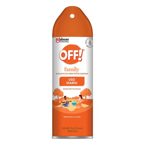 Repelente de Mosquitos en Aerosol Off! 170g