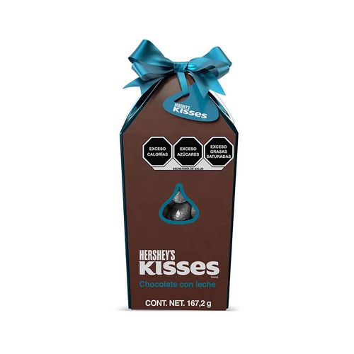 Chocolate Hershey's Kisses Caja Regalogigante Leche 167.2g
