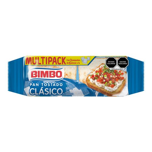Pan Tostado Clásico Bimbo 270g