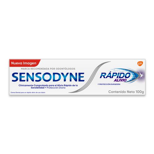 Sensodyne Rápido Alivio Pasta Dental para dientes sensibles 100g