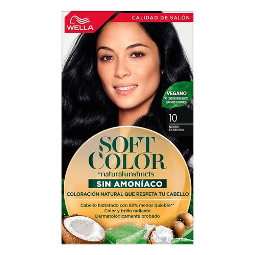 Tinte Semi Permanente Soft Color 10 Negro Espresso