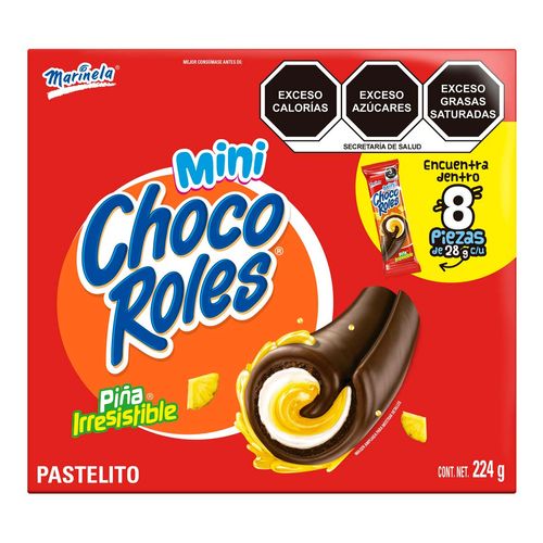 Cajilla Mini Chocorol Marinela 224g
