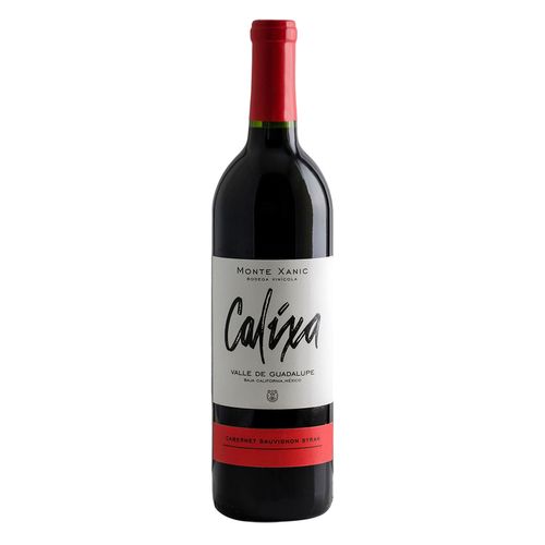 Vino Tinto Mexicano Calixa Cabernet Sauvignon Syrah.