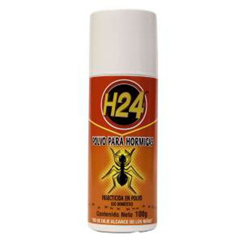 Insecticida en Polvo H24 para Hormigas Uso Doméstico 100g