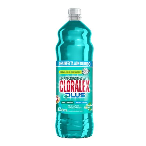 Desinfectante de Superficies Líquido Cloralex Sin Cloro Aroma Fresco 828ml