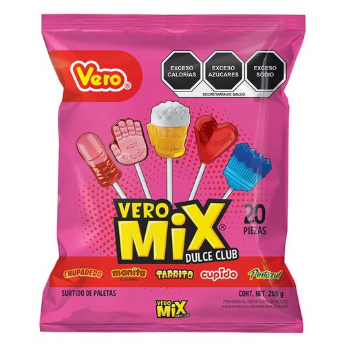 Paletas Vero Mix Dulce 288g
