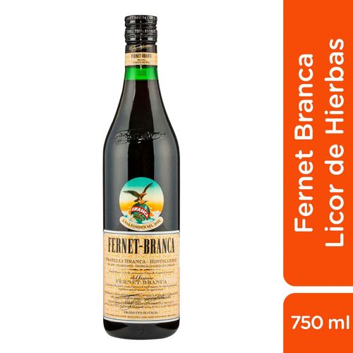 Licor Fernet Branca Hierbas 750ml