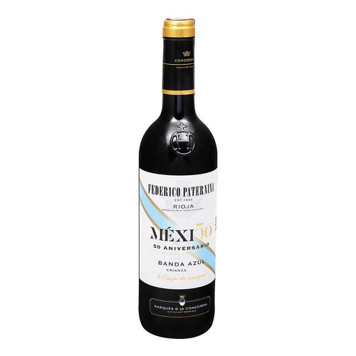 Vino Tinto Español Paternina Banda Azul Crianza 750ml.