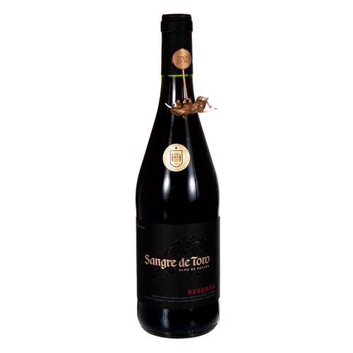 Vino Tinto Español Sangre de Toro Reserva 750ml.