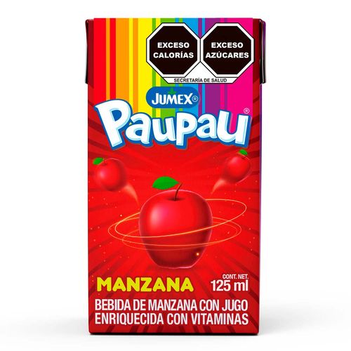 Bebida Infantil Jumex Pau Pau Manzana 125ml