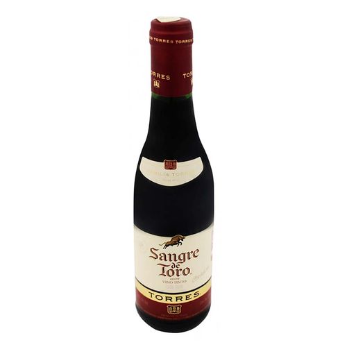 Vino Tinto Español Sangre de Toro Original 375ml.