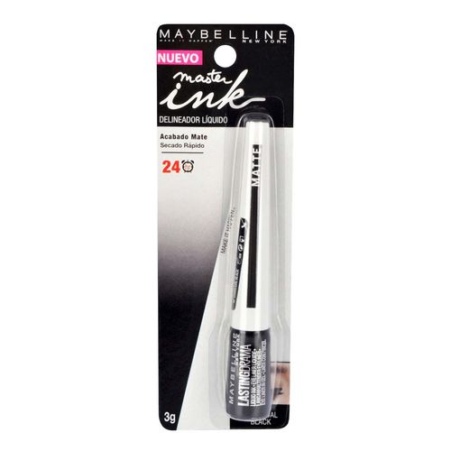 Delineador de Ojos Maybelline New York Charcoal Black 3g