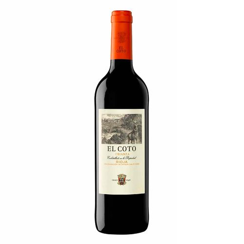 Vino Tinto Español El Coto Crianza 750ml