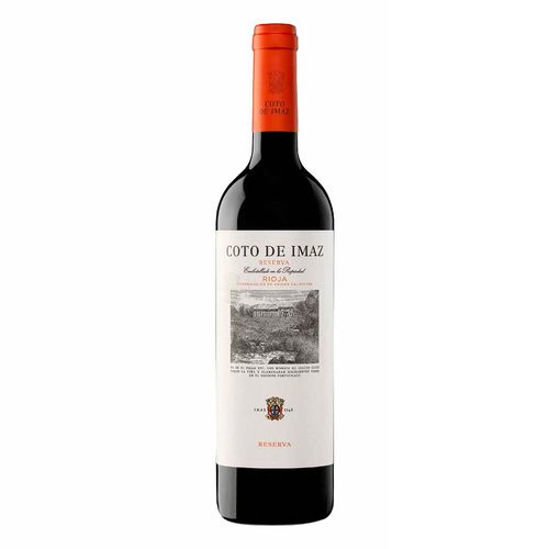 Vino Tinto Español El Coto de Imaz Reserva 750ml