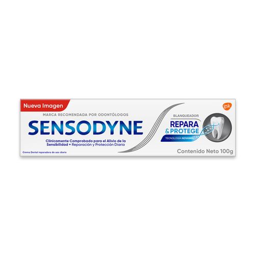 Sensodyne Repara & Protege Blanqueador Pasta Dental para dientes sensibles 100g