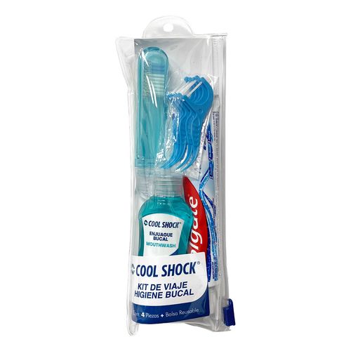 Kit de Higiene Bucal Walfort Grande para Viajes con 4 Piezas