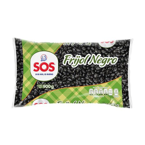 Frijol SOS Negro 900g