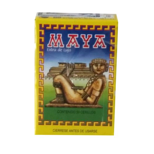 Cerillos Maya 5 Cajillas con 50 Cerillos