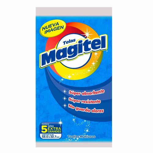 Telas Multiusos Magitel Extra Grandes 5 Piezas