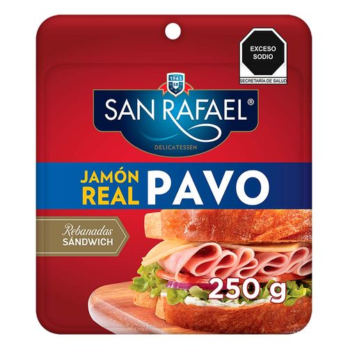 Jamón Real de Pavo Rebanadas Sándwich 250g