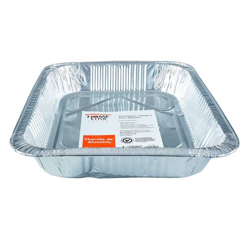 Charola de Aluminio Inix Tipo Pavera Rectangular 8L