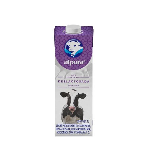 Leche Alpura Deslactosada 1L