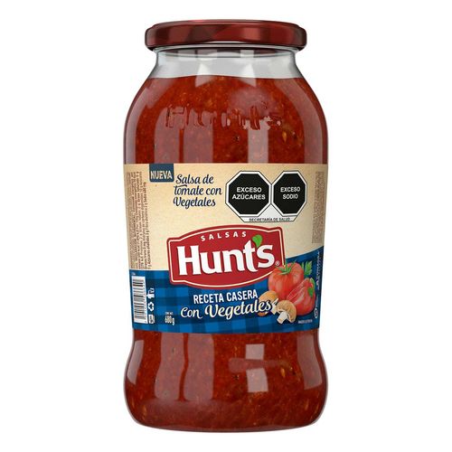 Salsa para Pasta Hunt's Tomate y vegetales 680g