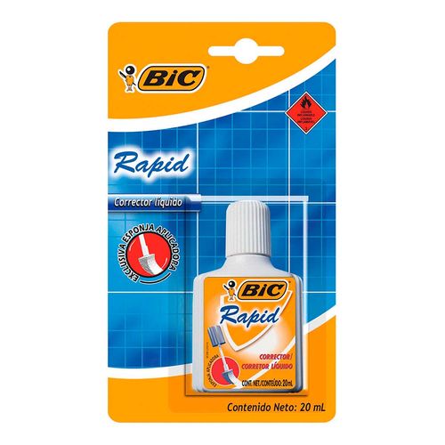Corrector Líquido Bic Rapid 1 Pieza