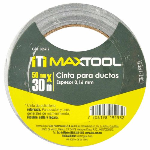 Cinta para Ducto Maxtool 30m
