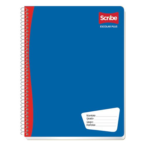 Cuaderno profesional Scribe cuadro grande 100 hojas.