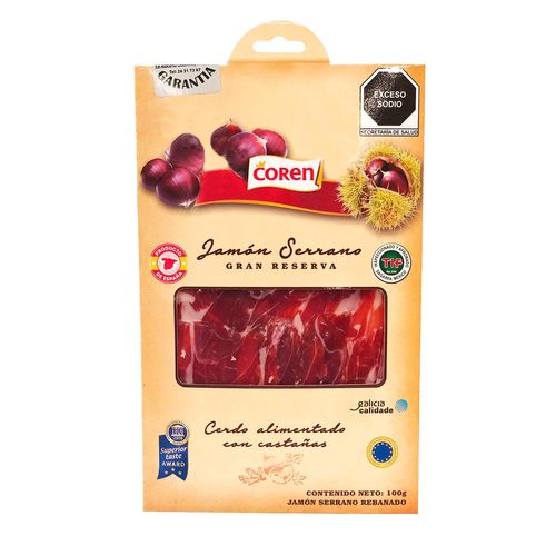 Jamón Coren Madurado Natural 100g
