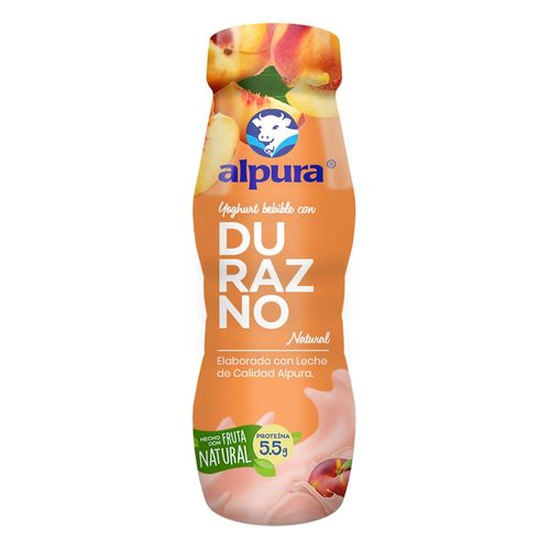 Yoghurt Alpura Bebible Durazno 220g