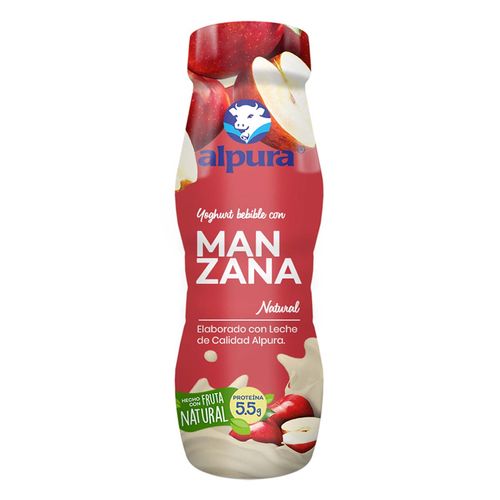 Yoghurt Alpura Bebible Manzana 220g