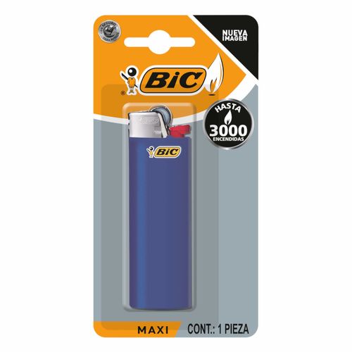 Encendedor Bic Maxi Blíster de 1 Pieza