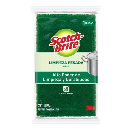 Fibra Verde 3M Scotch Brite Popular Aroma Limón
