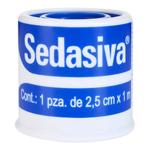 Tela Adhesiva Sedasiva Impermeable Hipoalergénica Carrete (2.5cm x 1m)