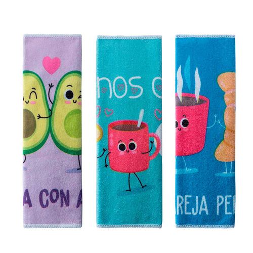 Paño de Microfibra H & S Accents Cartoons