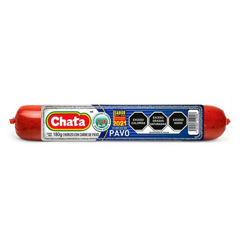 Chorizo Chata Pavo 180g