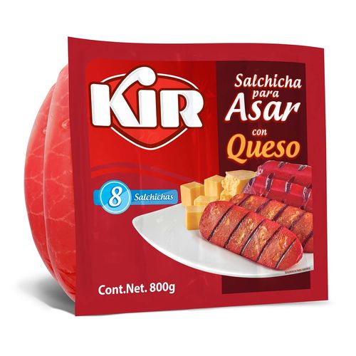 Salchicha Kir Asar Queso 800g