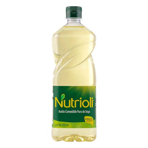 Aceite Vegetal Nutrioli Puro de Soya 850ml