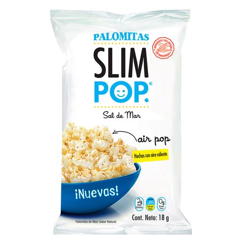 Palomitas Slim Pop sal de mar 18 g