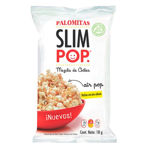 Palomitas Slim Pop Mezcla de chiles 18 gr