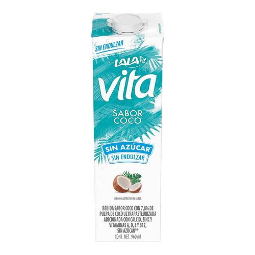 Bebida Lala Vita Coco Sin Azúcar 960ml